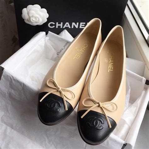 chanel outlet shoes online|cheap Chanel flat shoes.